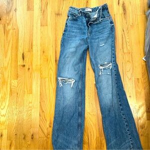 Cute Zara high waisted jeans